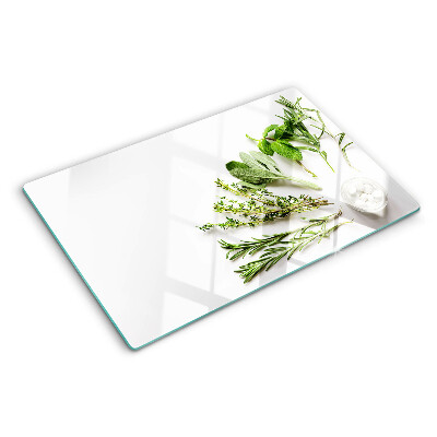 Snijplanken glas Keukenkruiden
