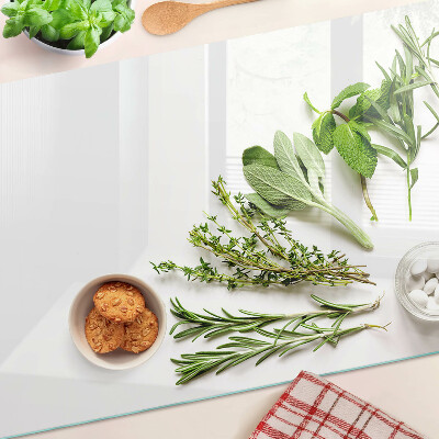 Snijplanken glas Keukenkruiden