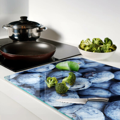 Snijplanken van glas Bessen met bladeren