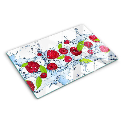 Snijplanken glas Fruit in water