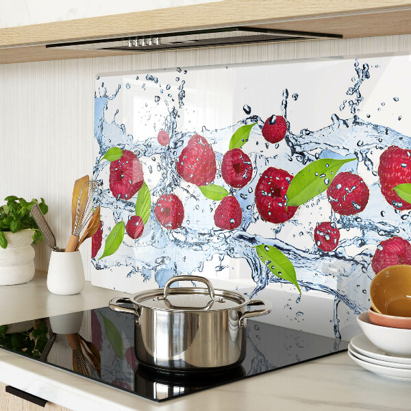 Snijplanken glas Fruit in water