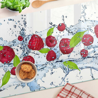 Snijplanken glas Fruit in water