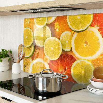 Glazen snijplanken Citrus en citrusvruchten