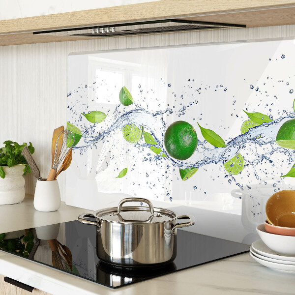 Glazen snijplanken Citroenen en bladwater