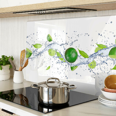 Glazen snijplanken Citroenen en bladwater