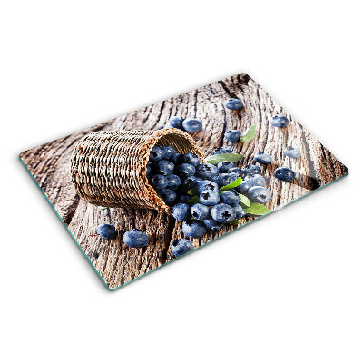 Glazen snijplanken Bessen in een mand