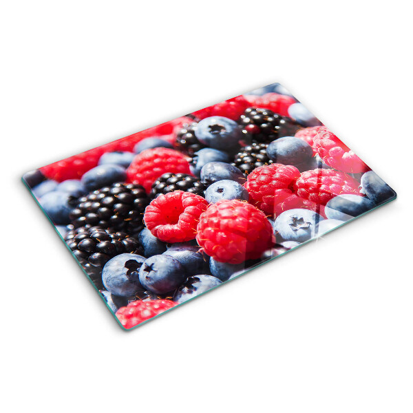 Snijplanken van glas Bosvruchten