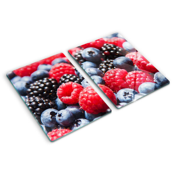 Snijplanken van glas Bosvruchten