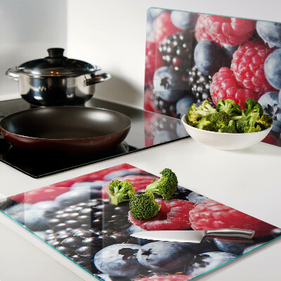 Snijplanken van glas Bosvruchten