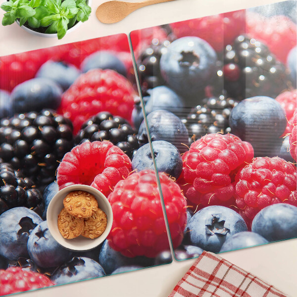 Snijplanken van glas Bosvruchten