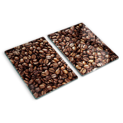 Snijplanken glas Koffiebonen