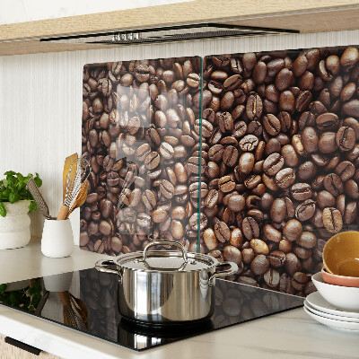 Snijplanken glas Koffiebonen