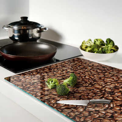 Glazen snijplanken Koffiebonen