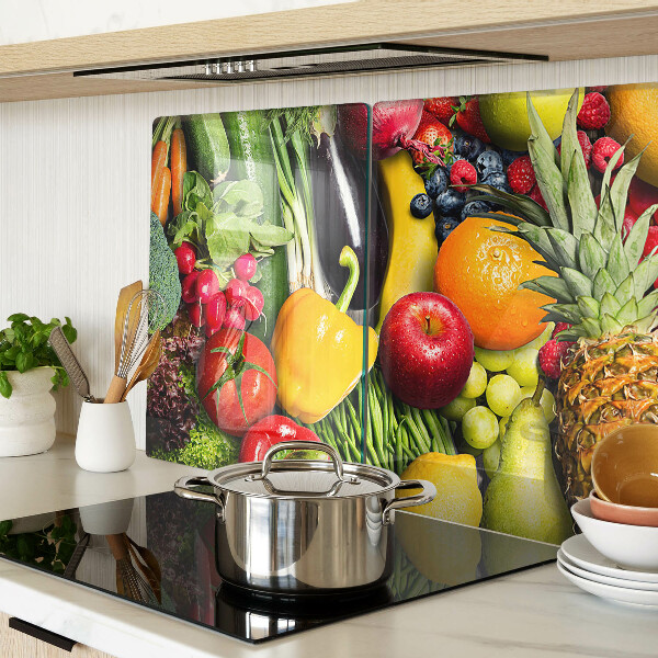 Snijplanken glas Fruit en groenten