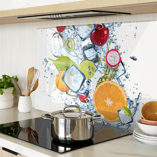 Snijplanken glas Fruit en ijs