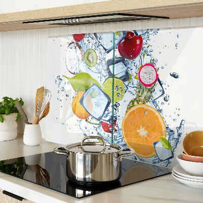 Snijplanken glas Fruit en ijs