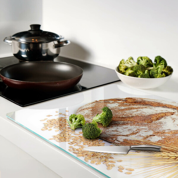 Snijplanken glas Brood en granen