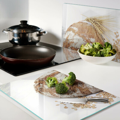 Snijplanken glas Brood en granen