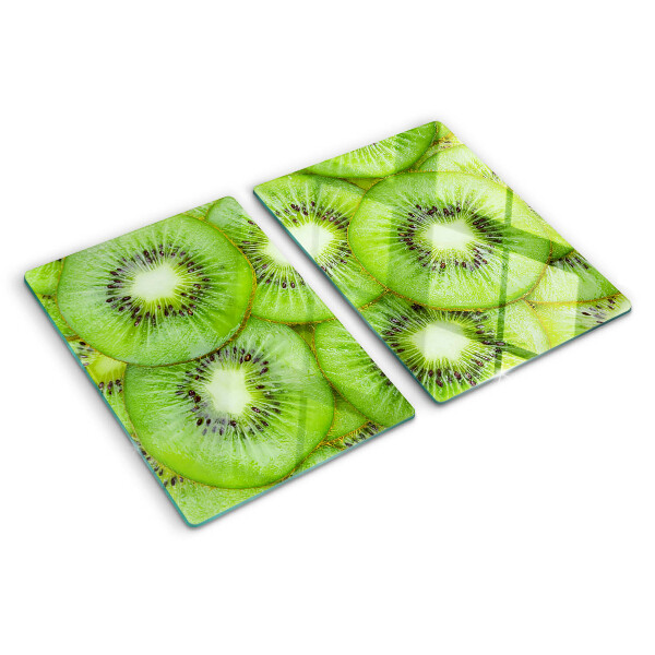 Glazen snijplanken Kiwischijfjes