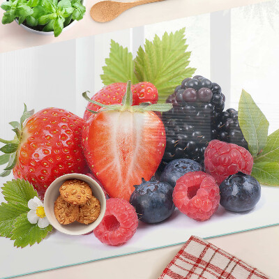 Snijplanken glas Bosvruchten