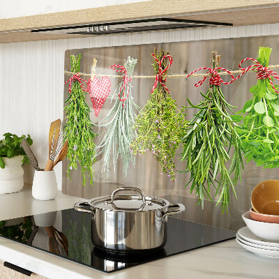 Glazen snijplanken Kruiden aan een touwtje