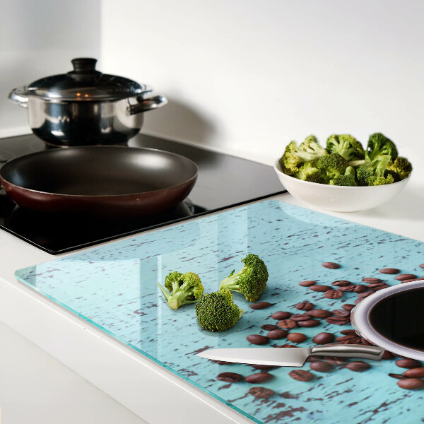 Glazen snijplanken Koffie en koffiebonen