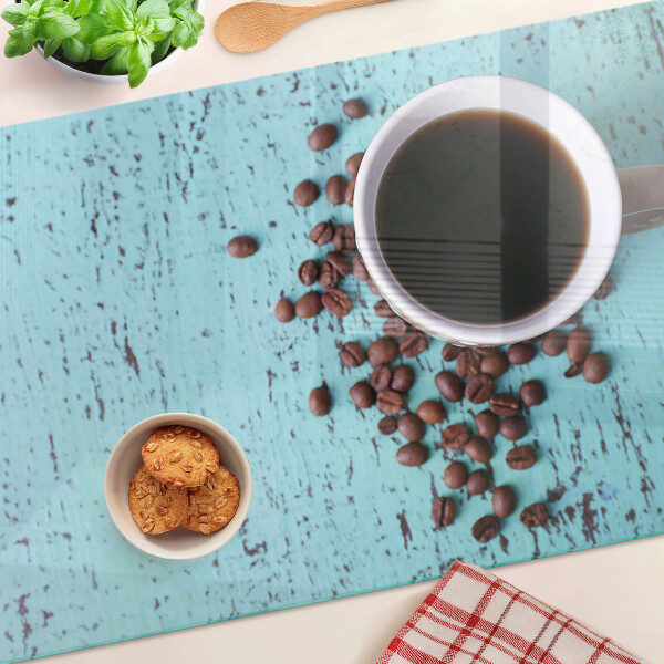 Glazen snijplanken Koffie en koffiebonen