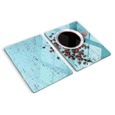 Glazen snijplanken Koffie en koffiebonen