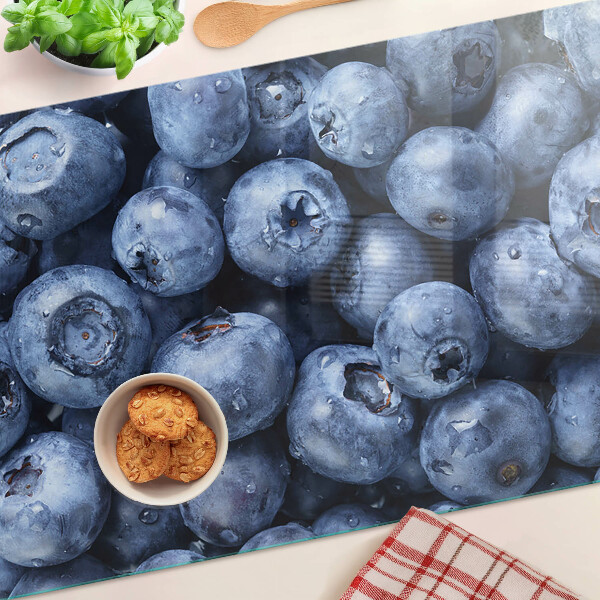 Snijplanken van glas Bosbessen