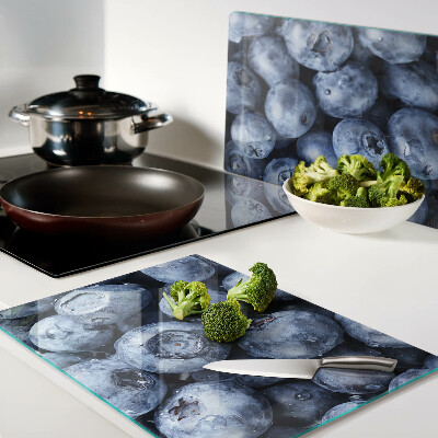 Snijplanken van glas Bosbessen