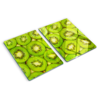 Snijplanken van glas Kiwischijfjes
