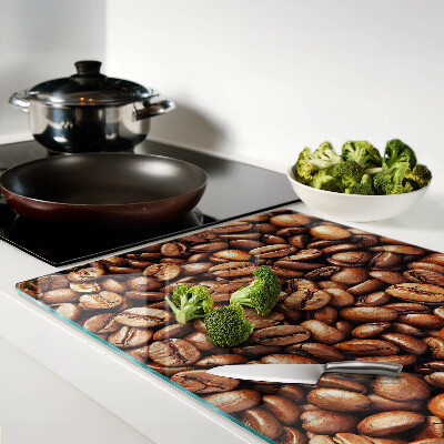 Glazen snijplanken Koffiebonen