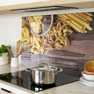 Glazen snijplanken Pasta en houten accenten