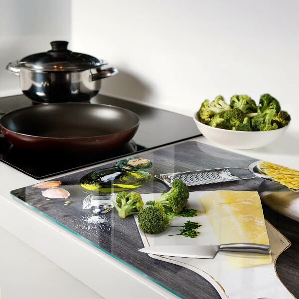 Glazen snijplanken Keukenaccessoires en ingrediënten