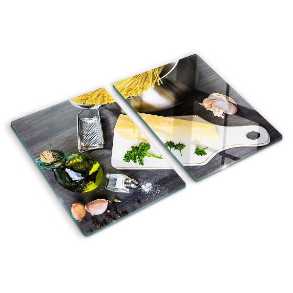 Glazen snijplanken Keukenaccessoires en ingrediënten