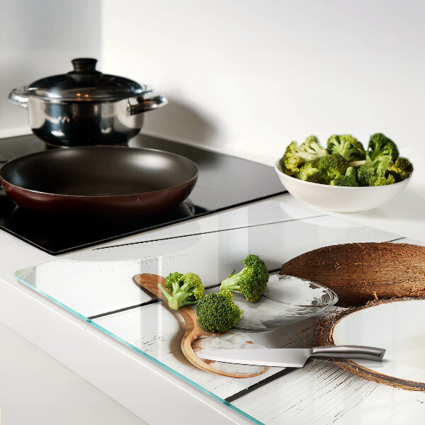 Snijplanken glas Kokosnoot en kokosproducten