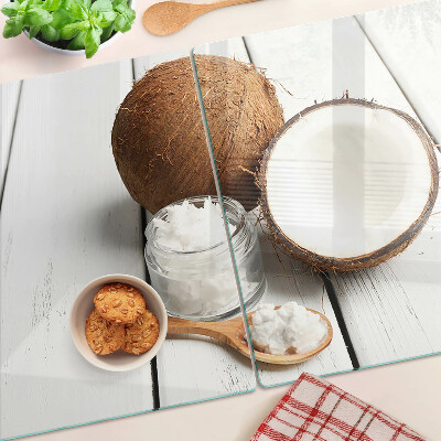 Snijplanken glas Kokosnoot en kokosproducten