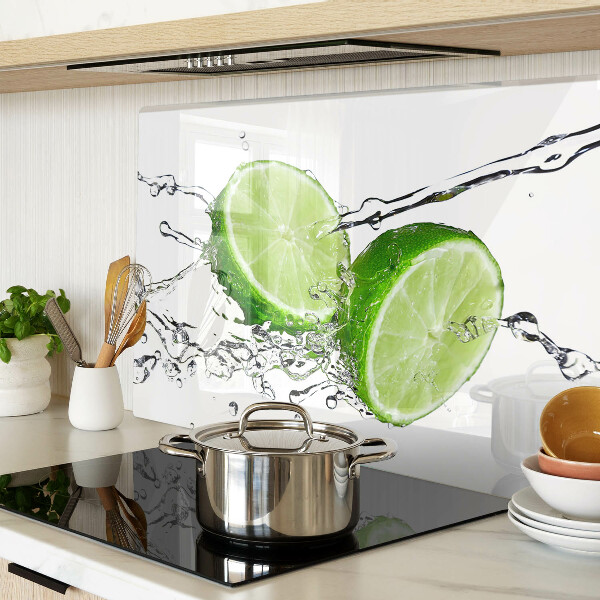 Glazen snijplanken Citroenen in water