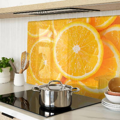 Snijplanken glas Sinaasappelschijfjes