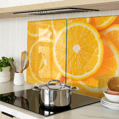 Snijplanken glas Sinaasappelschijfjes