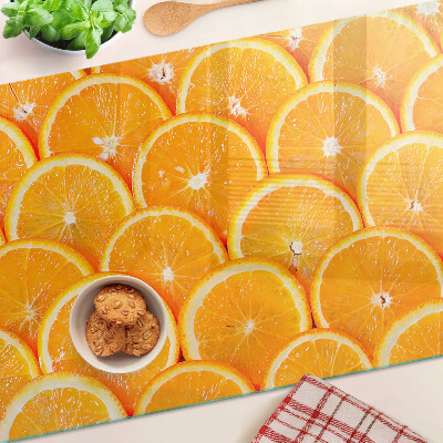 Glazen snijplanken Sinaasappelschijfjes