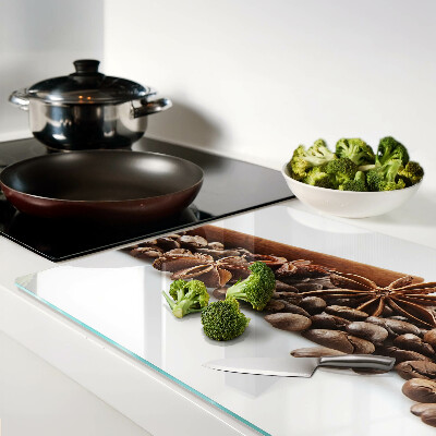 Glazen snijplanken Koffie en kruiden