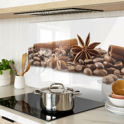 Snijplanken van glas Specerijen en koffiebonen