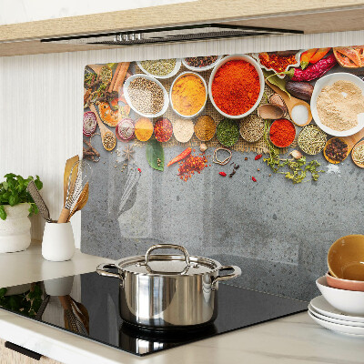 Snijplanken van glas Specerijen en kruiden