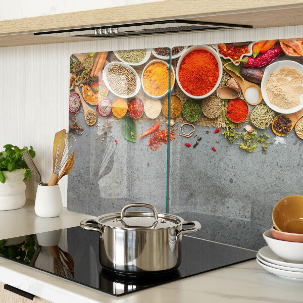 Snijplanken van glas Specerijen en kruiden