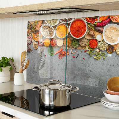 Snijplanken van glas Specerijen en kruiden