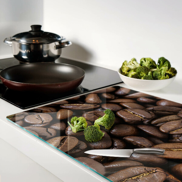 Snijplanken van glas Koffiebonen