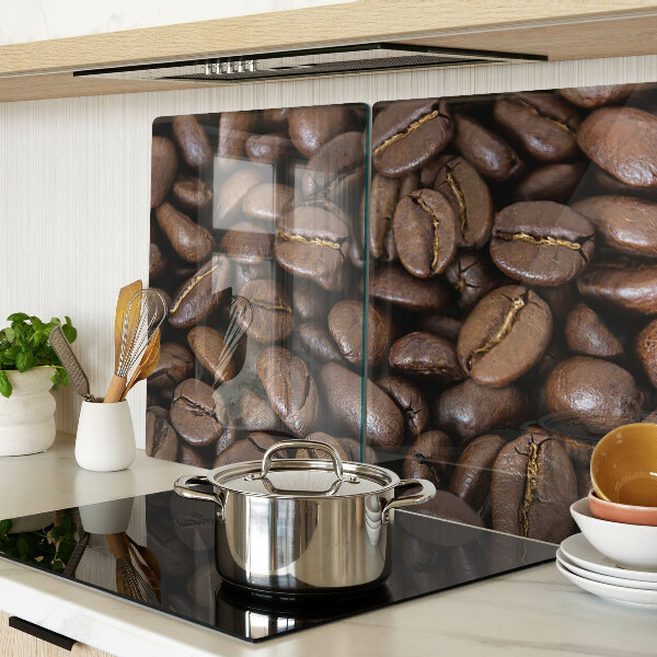 Snijplanken van glas Koffiebonen