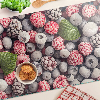 Snijplanken van glas Bosvruchten