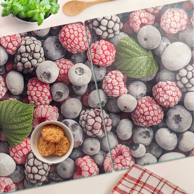 Snijplanken van glas Bosvruchten